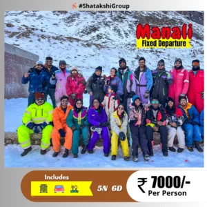 Manali Fixed Departure from Delhi