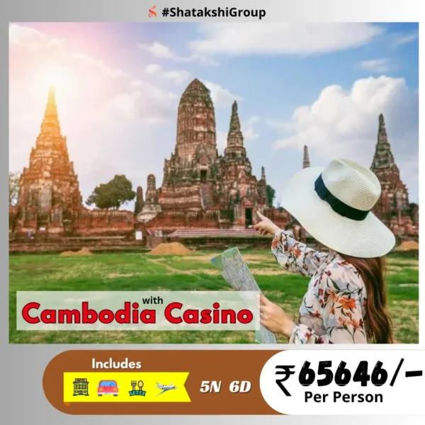 Cambodia with Casino 4N5D tour Package