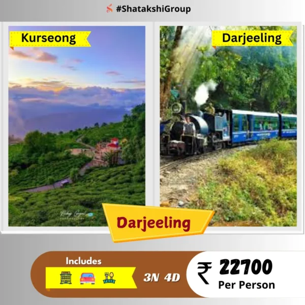 Darjeeling with Kurseong 3N4D tour Package