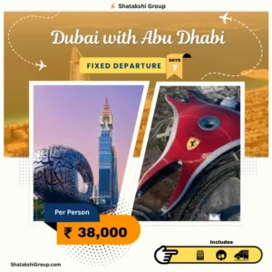 Dubai with Abu Dhabi- 6 Days