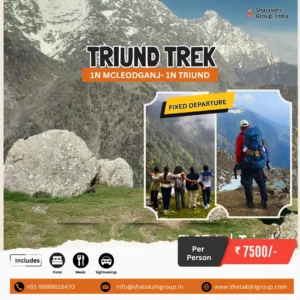 Best Triund Trek Package from Delhi | 4N/5D Fixed Departure | Shatakshi Group ⭐