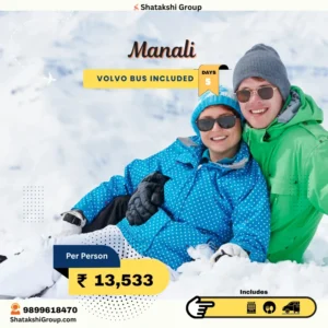 Manali Tour Package from Delhi